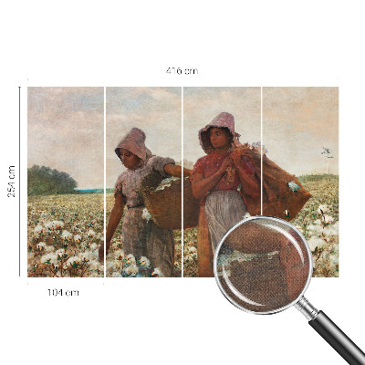 3D fototapeta Práca v teréne