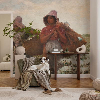 3D fototapeta Práca v teréne