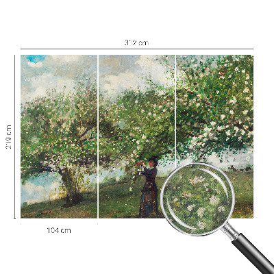 Detská fototapeta na stenu Jarná scéna