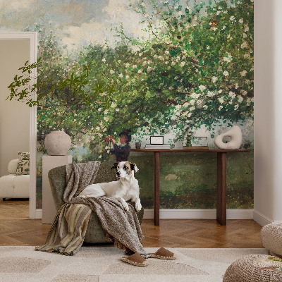 Detská fototapeta na stenu Jarná scéna