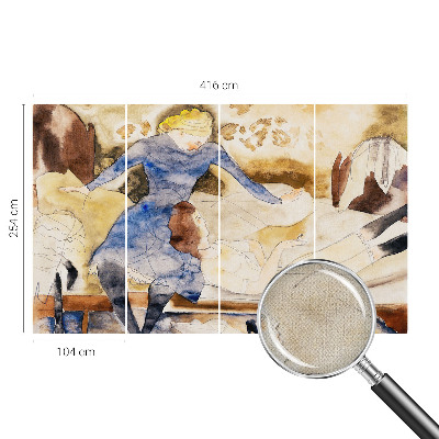 Fotografická tapeta do detskej izby Ženský pokoj