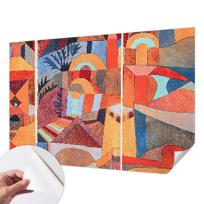 Tapeta do obývačky Farebná mozaika