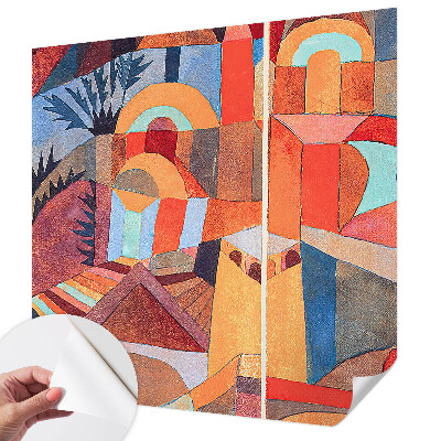 Tapeta do obývačky Farebná mozaika