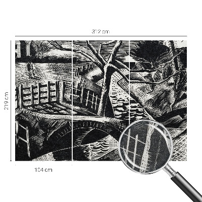 Fototapeta pre dievča Architektonická krajina