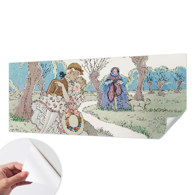 Moderná tapeta na stenu Romantická scéna