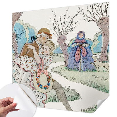 Moderná tapeta na stenu Romantická scéna