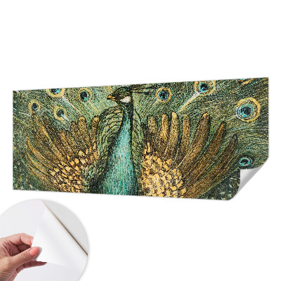 Samolepiaca fototapeta do detskej izby Majestátny páv