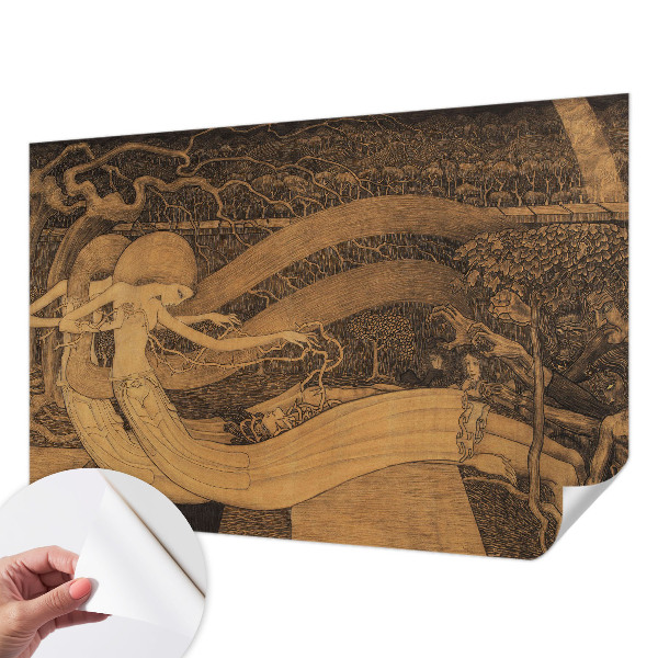 3D fototapeta Surrealistické postavy