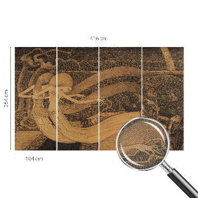 3D fototapeta Surrealistické postavy