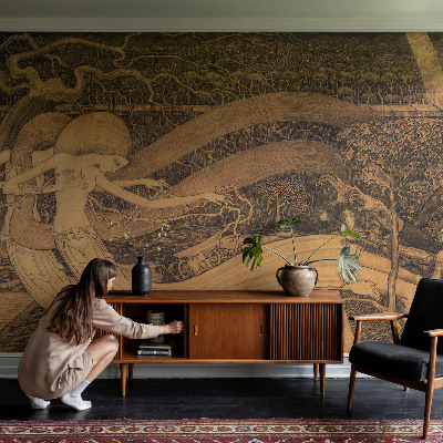 3D fototapeta Surrealistické postavy