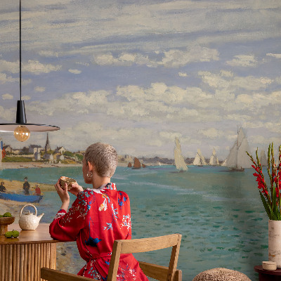 3D tapeta na stenu Prímorská krajina