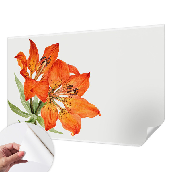 Tapeta do detskej izby Oranžová ľalia