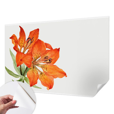 Tapeta do detskej izby Oranžová ľalia