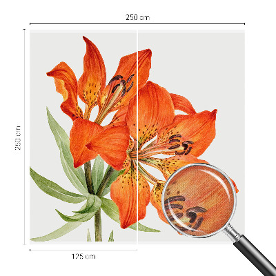 Tapeta do detskej izby Oranžová ľalia