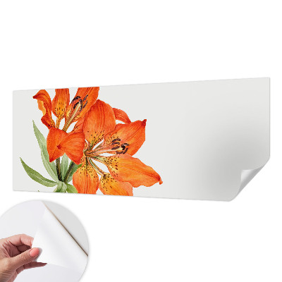 Tapeta do detskej izby Oranžová ľalia