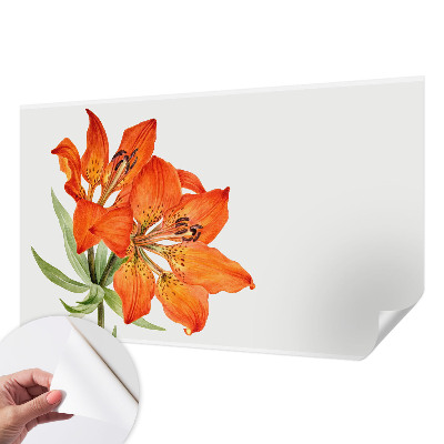 Tapeta do detskej izby Oranžová ľalia