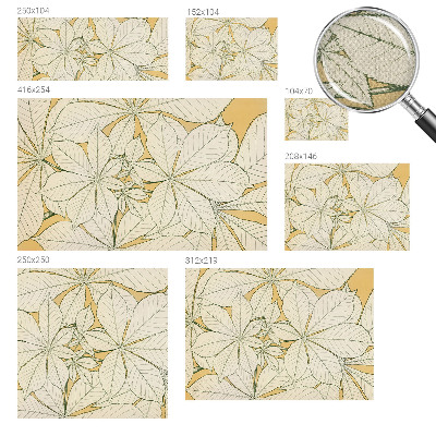 Fototapeta pre dievča Gaštanové listy