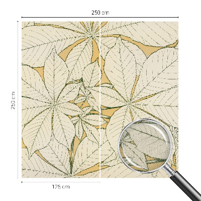 Fototapeta pre dievča Gaštanové listy