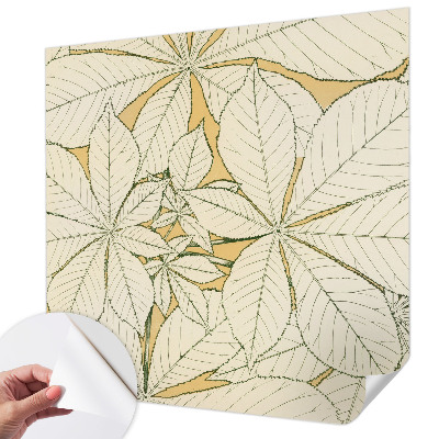 Fototapeta pre dievča Gaštanové listy