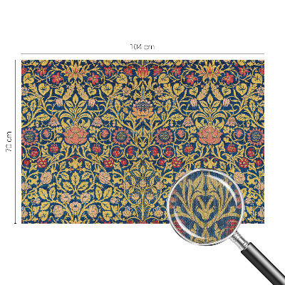 Tapeta do obývačky Kvetinový vzor