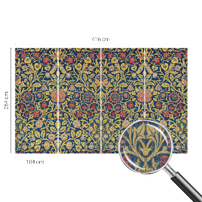 Tapeta do obývačky Kvetinový vzor