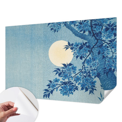 Moderná tapeta na stenu Kvetinový mesiac