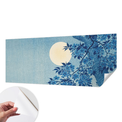 Moderná tapeta na stenu Kvetinový mesiac