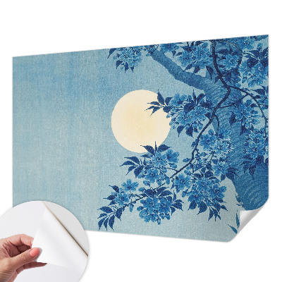 Moderná tapeta na stenu Kvetinový mesiac