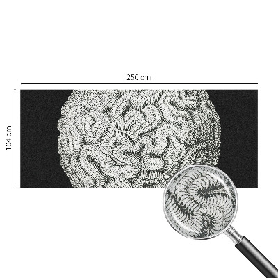 Samolepiaca fototapeta Sférická štruktúra