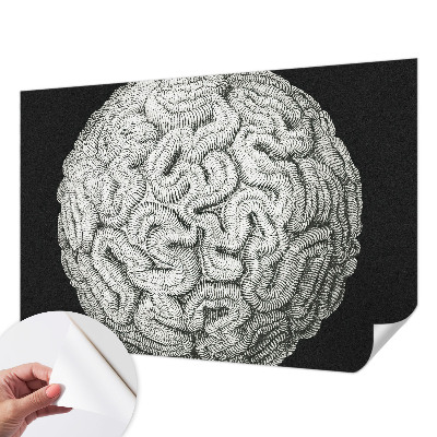 Samolepiaca fototapeta Sférická štruktúra