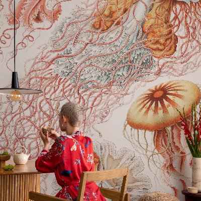 Samolepiaca fototapeta do spálne Luxusná medúza