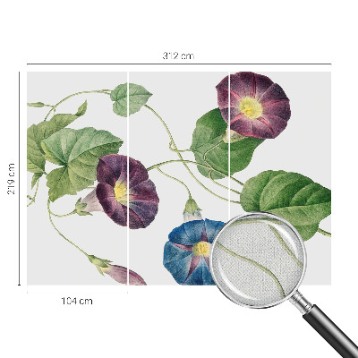 Samolepiaca fototapeta do detskej izby Floristická elegancia