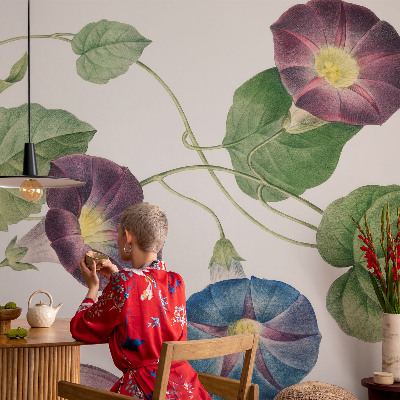 Samolepiaca fototapeta do detskej izby Floristická elegancia