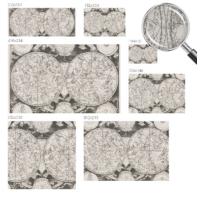 Detská fototapeta na stenu Hviezdna mapa