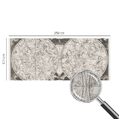 Detská fototapeta na stenu Hviezdna mapa