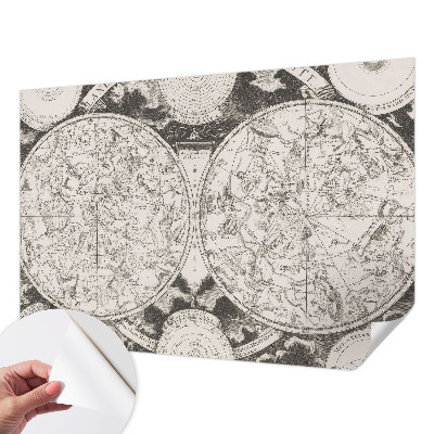 Detská fototapeta na stenu Hviezdna mapa