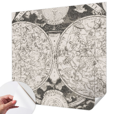 Detská fototapeta na stenu Hviezdna mapa