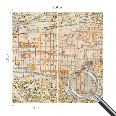 Fototapeta do detskej izby Starožitná mapa