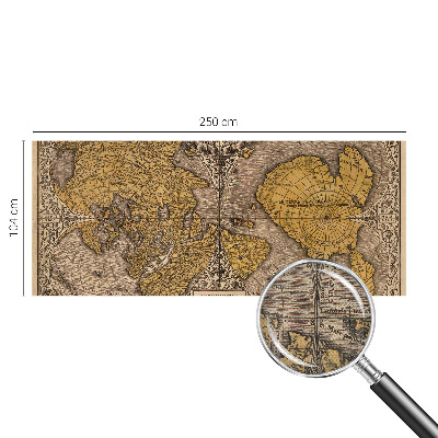 Detská tapeta Historická kartografia