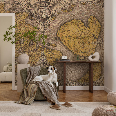 Detská tapeta Historická kartografia