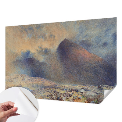 Fotografická tapeta do detskej izby Horská krajina