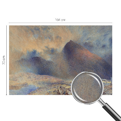 Fotografická tapeta do detskej izby Horská krajina