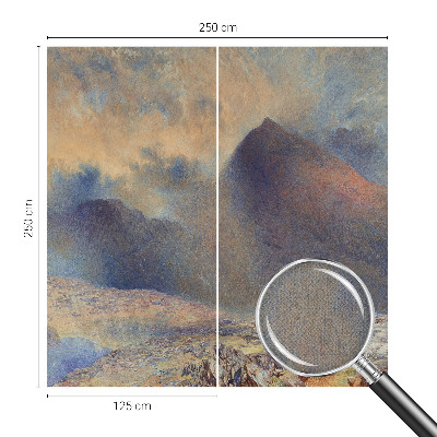 Fotografická tapeta do detskej izby Horská krajina