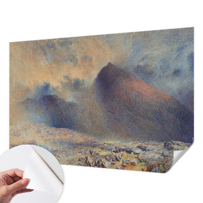 Fotografická tapeta do detskej izby Horská krajina