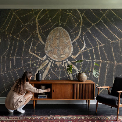 Tapeta do obývačky Pavučina