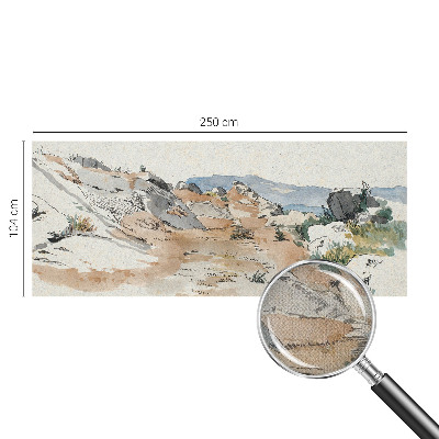 Samolepiaca fototapeta do spálne Skalná krajina