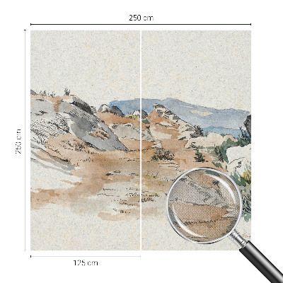 Samolepiaca fototapeta do spálne Skalná krajina