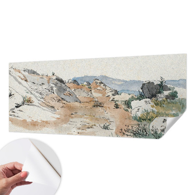 Samolepiaca fototapeta do spálne Skalná krajina