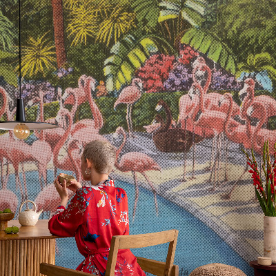 Samolepiaca fototapeta do obývačky Exotická scéna