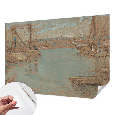 Samolepiaca fototapeta do detskej izby Výhľady na prístav